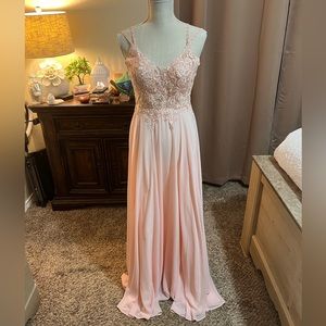 Dancing Queen Light pink prom dress in size xs.